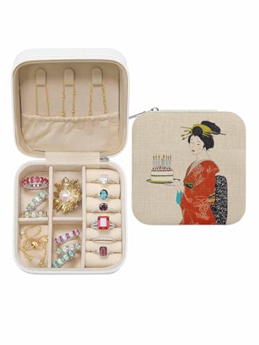 Keikimeiker �W���G���[�{�b�N�X �a�� �ʔ����l�^�摜 �P�[�L������ �����̏� ���b�h ��e�� �A�N�Z�T���[�{�b�N�X ���[�P�[�X �����` 10×10×5cm ���O���\�̎d�؂�� ���s�E�o���p �g�їp ���� ���U�[ �s�A�X �l�b�N���X