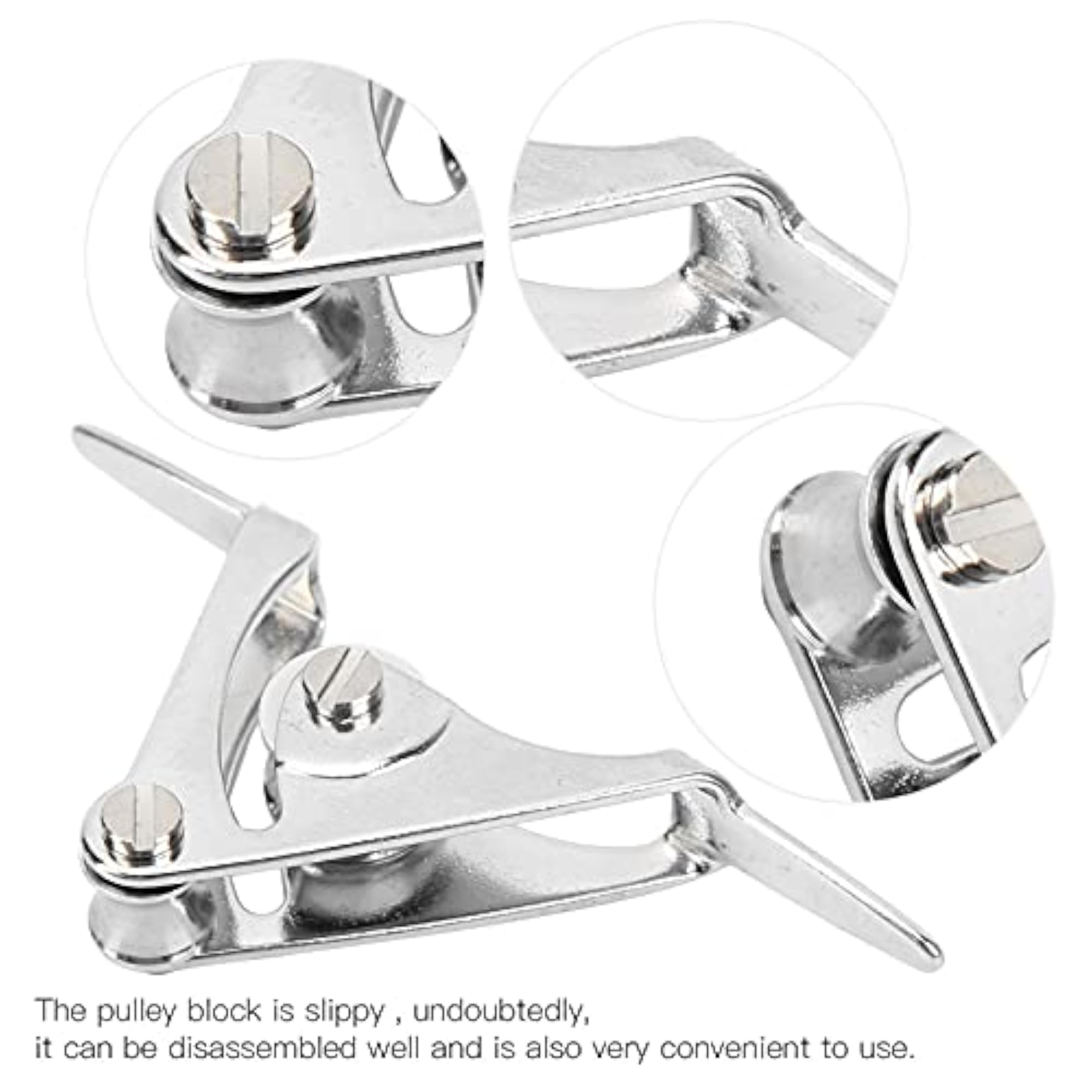 Durable Double Pulley Block for Fishing