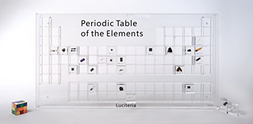 Periodic Table of The Elements Acrylic Display Case for Element Collectors