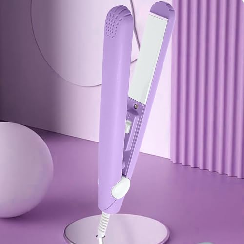 Plancha para cabello portátil para cabello liso y rizado miniatura 2