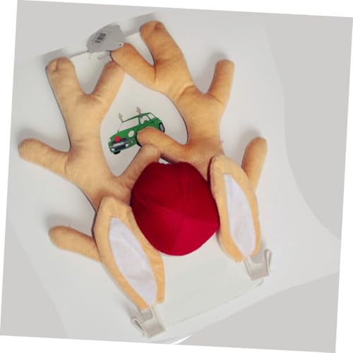 Décorations de voiture de cerf pour décorer son véhicule à Noël