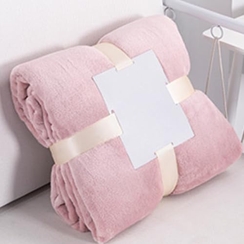 Couverture polaire douce à pompons pour vos soirées télé en hiver - 7