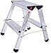 WBBML Drabiny, Składana Drabina, Gruby Aluminiowy Stołek 2 Stopniowe Drabinę, Domowy Na Zewnątrz Wielofunkcyjny Stołek Krokowy, Lekki