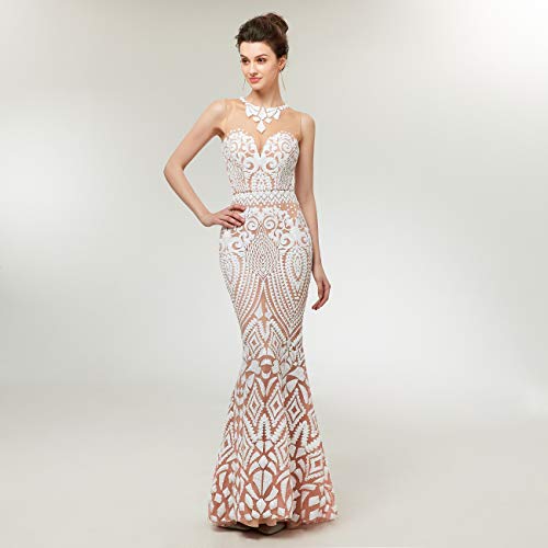 Women's Mermaid Dress Bridesmaid Dress Evening Dress Party Prom Gown - Image 6