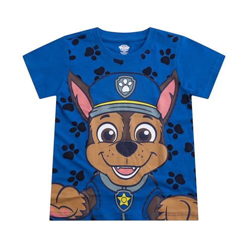 Paw Patrol Nickelodeon Boys 3 Pack Short Sleeve T-Shirt for Toddler and Big Kids3