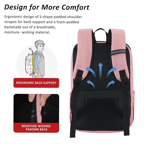 Image of Travel Laptop Backpack with USB Charging Port+Anti-Theft[Water Resistant] College School Bookbag Fits 16 Inch Laptop