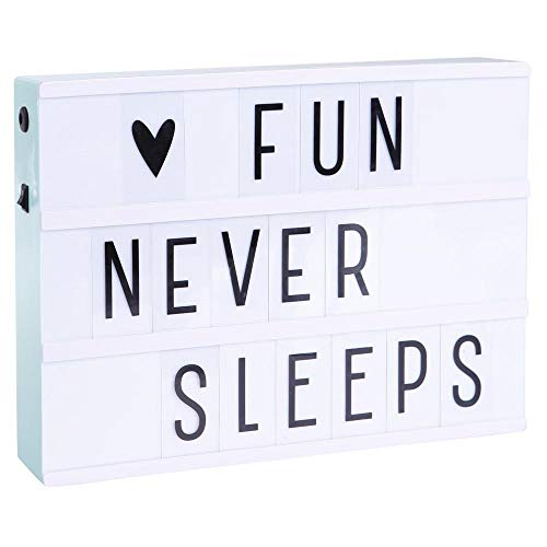 Preisvergleich Produktbild A little lovely Company - Lightbox - Leuchtkasten A4: Mint