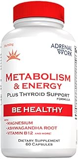 Adrenalwork Metabolism & Energy | Natural Appetite Suppressant, Metabolism Booster for Weight Loss, and Wellness Formula Supplement
