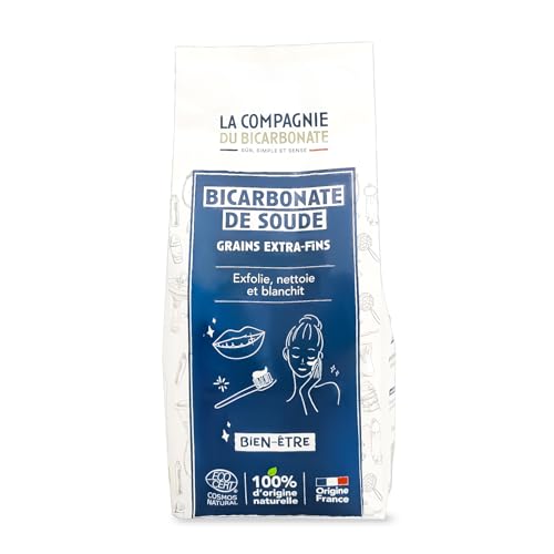 Bicarbonate de Soude Extra Fin - Sachet Kraft 3 kg - Qualité Alimentaire Supérieure - Usage Dentaire, Cosmétique, Déodorant, Maison - Poudre Polyvalente Ultra Pure-La Compagnie du Bicarbonate