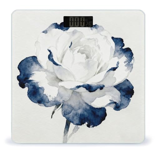 Báscula Digital de Baño con Plataforma de Vidrio Templado miniatura 1