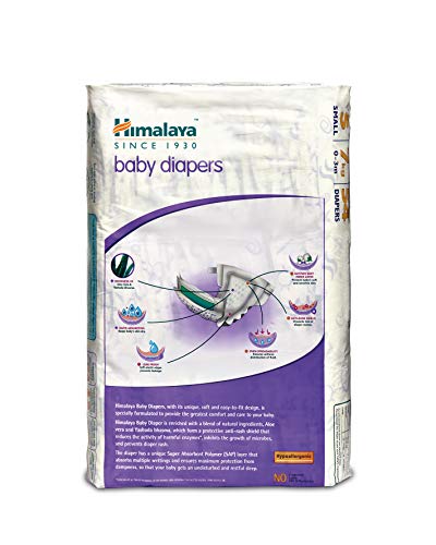 Image of Himalaya Baby Shampoo (400 ml) & Himalaya Baby Small Diapers (54 Count)