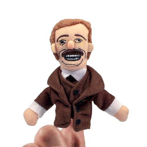 Muñeco magnético de Theodore Roosevelt de peluche 4 pulgadas miniatura 7