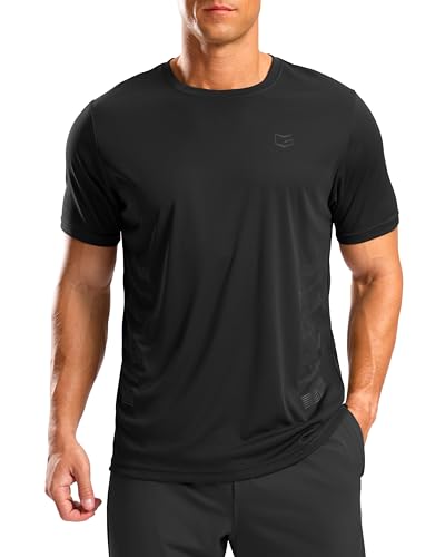 G Gradual Men's Workout Shirts Quick Dry Athletic Running T-Shirts Lightweight Moisture Wicking Short Sleeve Sports Gym Tops2