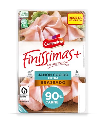 Campofrío - Lonchas Jamón Cocido Braseado Finissimas, 115g