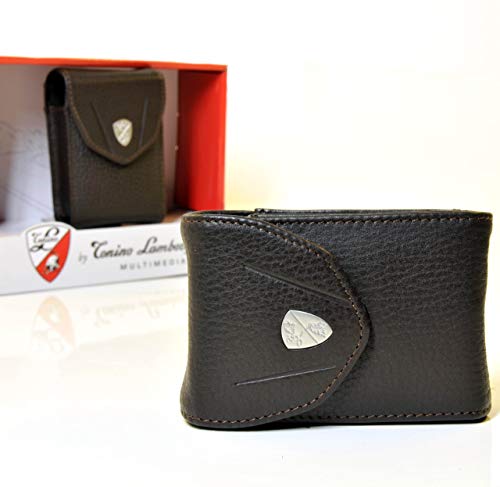 Preisvergleich Produktbild Etui für Zigaretten Leder Tasche mit praktischer Gürtelschlaufe