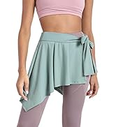 Kiench Damen Sportrock Workout Yoga Running Cover Up Wickelrock zum Binden
