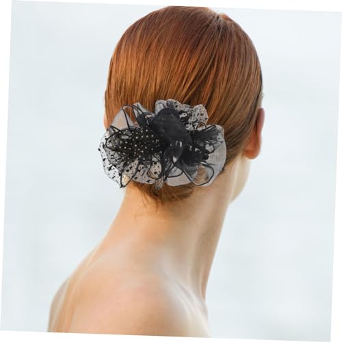 Pince griffe bouclée 12,5 cm grand format anti-glisse cheveux épais