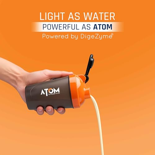 Image of AS-IT-IS ATOM Whey Protein 1kg | 27g protein | Isolate & Concentrate | Creamy Strawberry | USA Labdoor Certified | With Digestive Enzymes for better absorption