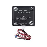 Mk3 Heatbed 160x160 A9 Reprap Standard 3D Printer MK3 Aluminum Board PCB Heatbed Heat Bed (Black)