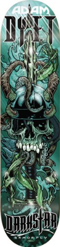 Deck Darkstar Force Dyet 20 cm plateau skateboard grip