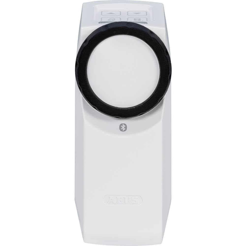 Abus HomeTec Pro Bluetooth CFA3100 - Cerradura de puerta electrónica - Abrir y cerrar la puerta principal a través de una aplicación en el smartphone - Con control de acceso - Blanco