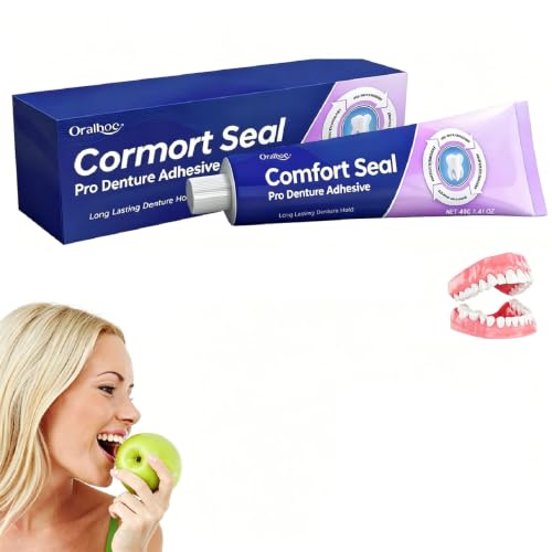 Comfort Seal Pro Denture Adhesive Thermoplastic Denture Adhesive Extra Strong and Durable Denture-Adhesive Long Lasting Effect