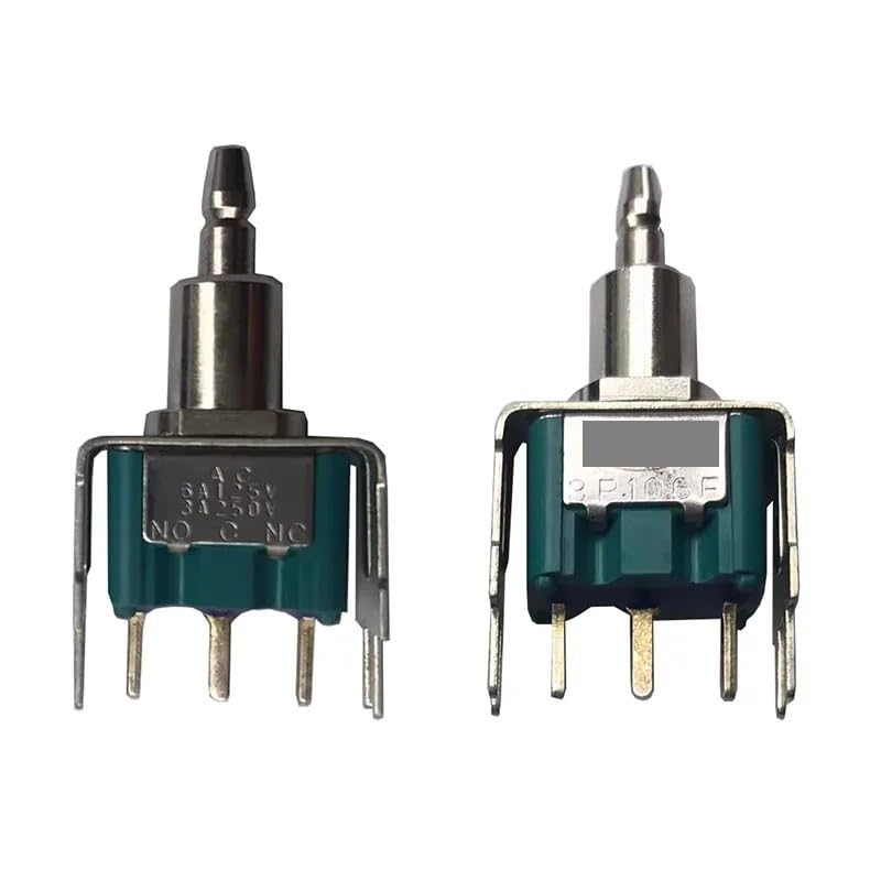 Interrupteur bouton-poussoir 3 broches 3A 250V AC commutateur monobloc 3P106F
