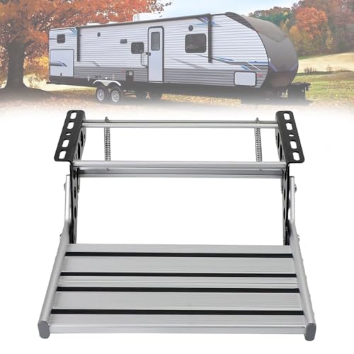 Marchepied camping-car en alliage d'aluminium pour vos escales nocturnes