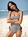 BERLOOK Women's One-Piece Swimsuits Fashion Tummy Control Push Up Bathing Suit for Women Full Coverage Slimming Swimwear Black