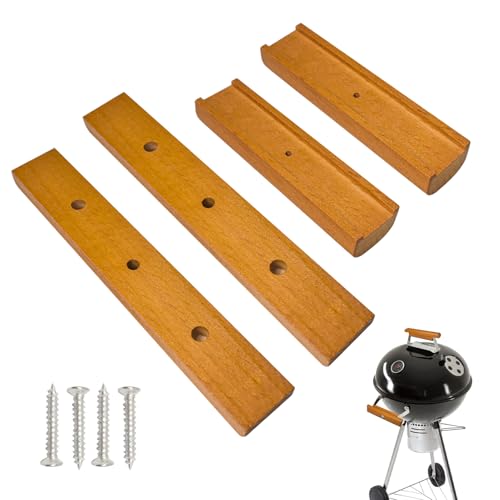 Mango de repuesto para parrilla Weber de madera cerezo, 2 piezas