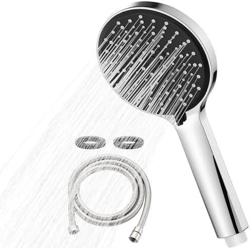 Housler® Soffione Doccia Potenziatore Bassa Pressione E Tubo Doccia Da - Foto 14