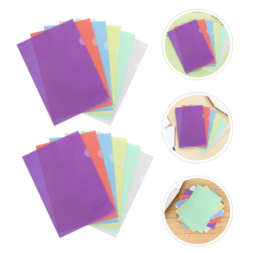 Pochette document transparente A4 lot de 30 chemises imperméables