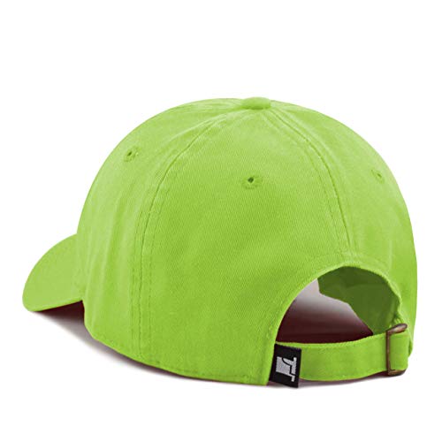 Image of Cotton Baseball Cap Dad Hat - Washed Low Profile Adjustable Hat for Men Women Casual Outdoor Running Golf
