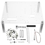 1 Set Open Chassis Motherboard Computer Graphics Cards Case Bench Case Open Air Computer Frame Air Bracket DIY Bare Frame Aluminum Alloy Desktop Video