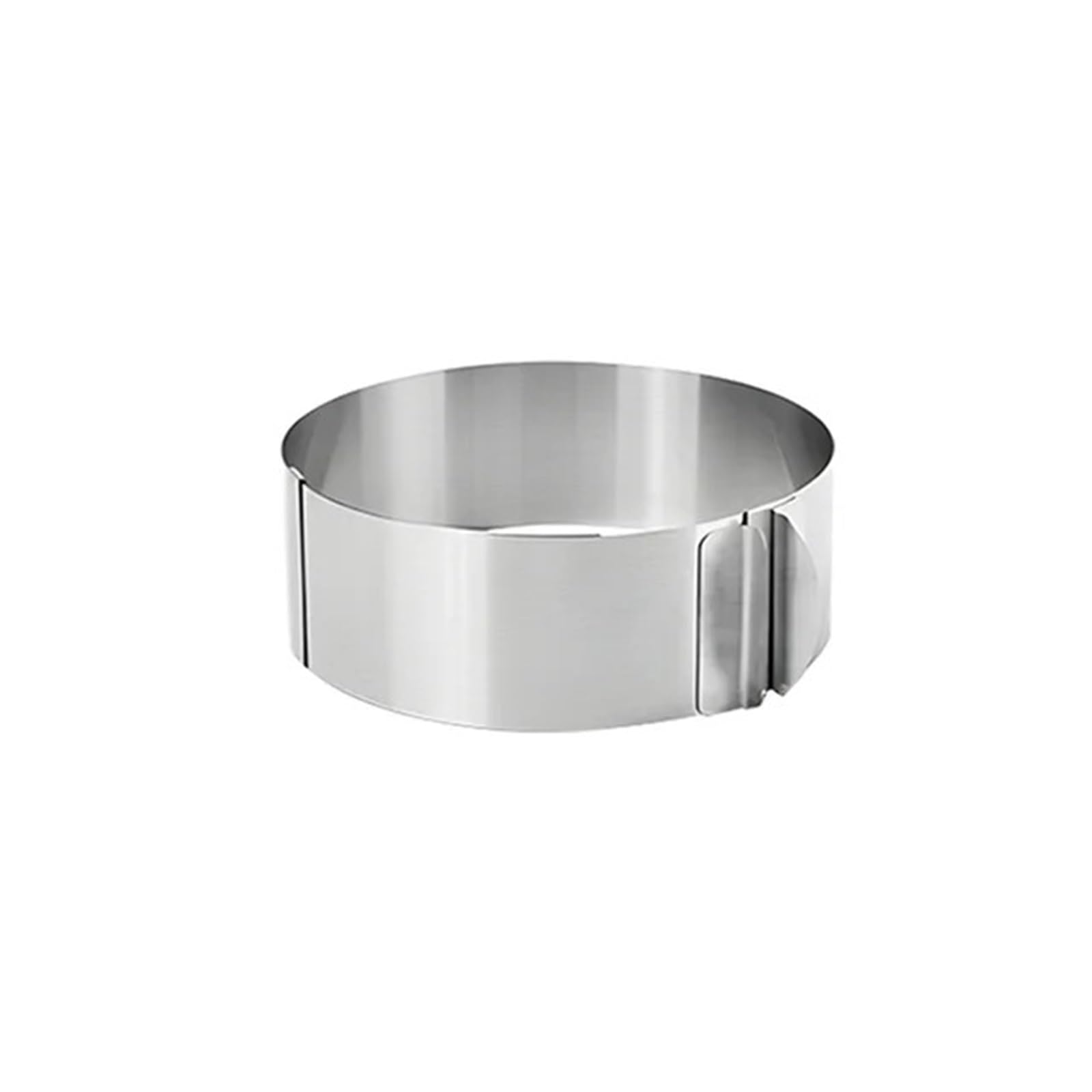 Anillos Para Tartas Anillo telescópico for Mousse de acero inoxidable, molde redondo ajustable for pastel, herramientas de decoración de postres de cocina, 2 uds. Para Postre，Tartas(6cm)