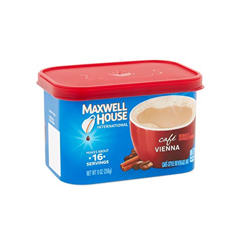 Maxwell House International Coffee CafÃ© Vienna, 9-Ounce Cans (Pack of 6)