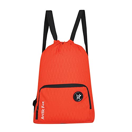Image of Arctic Fox 15 Liters Draw String Bag DG Orange Backpack (DG Orange)