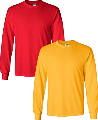 Image of Gildan Men's Ultra Cotton Long Sleeve T-shirt, Style G2400
