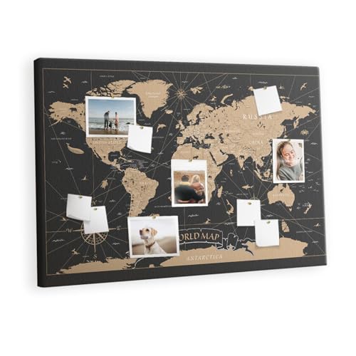 Grande surface murale de bureau en liège 120x80 pour organisation de tâches