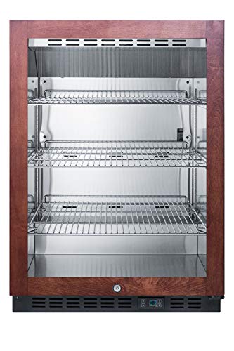 Summit Appliance Summit SCR610BLPNR Summit SCR610BLPNR 24 Inch Wide 5 Cu. Ft. Energy Star Rated Beverage Merchandiser