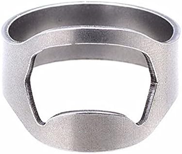Bottle Opener Mini Stainless Steel Finger Ring Bottle Opener Portable Fashion Decoration Gadget Bar Kitchen Tool Beer Thumb Bottle Opener image 5