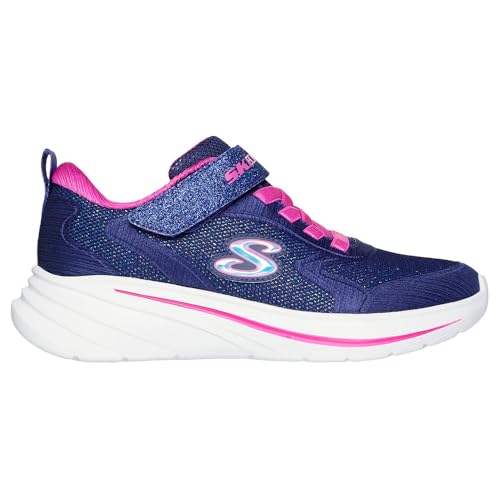 Skechers Bambina Wave 92 Sneaker In Blu Navy Blue, Taglia 32, Lavabile In Lavatrice - 5