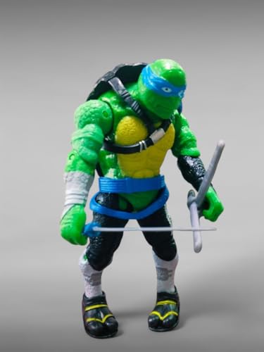 Image of Gifts - Ninja Turtle Action Figure Movable PVC Collectible Toys for, Study Table, Office Desk for Kids & Fans 18cm Tall (Style B) 1 pc