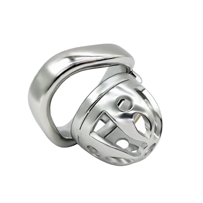 Gabbia per Uomo in Acciaio Inossidabile, Regolabile, Curva, Accessorio per Casa (40mm)