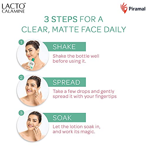 Lacto Calamine Combination to Normal Skin Oil Balance Lotion 60ml (Pack of 2)