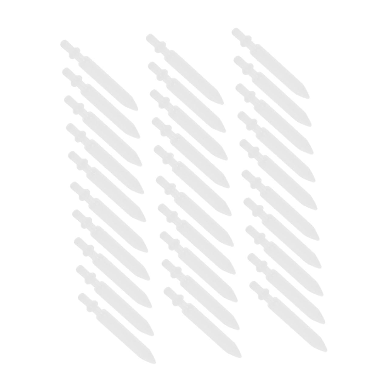 DOITOOL Upgrade Your Paint Pen Collection 30pcs Nylon Replacement Heads 0.7mm Tips for Precision Drawing