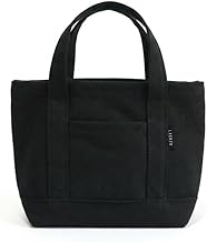 Mini Tote Bag with Front Pocket, Women's, Men's, Small, Canvas, Canvas, Tote Bag, Small Bag, Small Bag