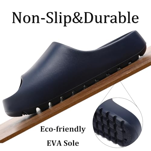 Image of Jaeynow Cloud Slides for Women,Unisex EVA Soft Recovery Slides,Thick Sole Open Toe Mens Pillow Slides Shower Shoes Outdoor&Indoor House Slippers