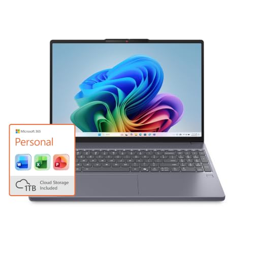 Image of Lenovo IdeaPad Slim 3X - 2025 - Everyday AI Laptop - Copilot+ PC - 15.3 inch WUXGA Display - 16 GB Memory - 512 GB Storage - Snapdragon X with Microsoft 365 Personal (1 Year)