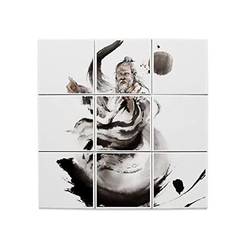 Carreaux Céramique Tai Chi 60x60 : Finis les Murs Vides, Adoptez une Déco Arts Martiaux Unique